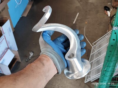 [Parts] M10A-4 Bakery Dough Mixer Attachment Dough Hook