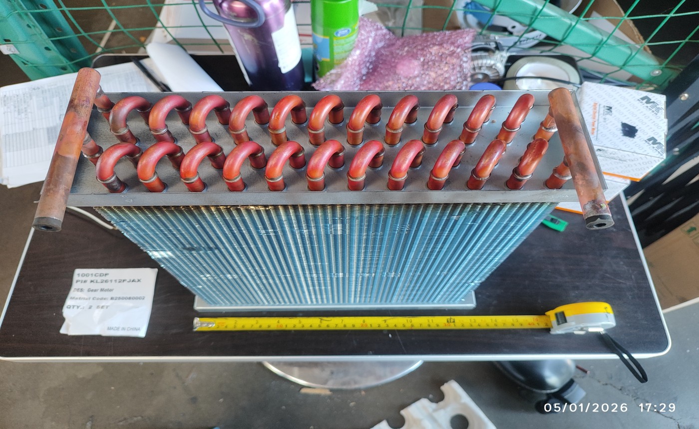 [Parts] XWZ-100T Evaporator Coil
