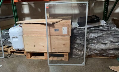 [Parts] Chest Glass door Freezer Glass door 34.5*22.5 Ins