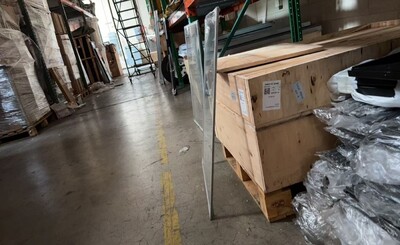 [Parts] Chest Glass door Freezer Glass door 34.5*22.5 Ins