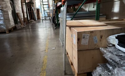 [Parts] Chest Glass door Freezer Glass door 34.5*22.5 Ins