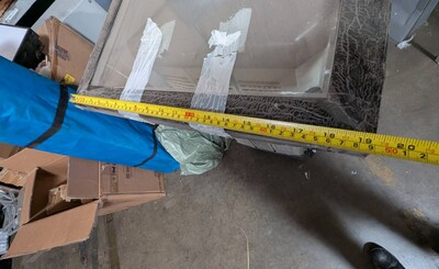 [Parts] Refrigerator  Glass Door 19.25*31.5 Ins