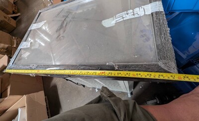 [Parts] Refrigerator  Glass Door 19.25*31.5 Ins