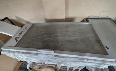 [Parts] Refrigerator  White Glass Door 63*27.5 Ins