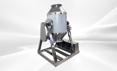 200L Dry Powder Metal Powder Blender Drum Tank Mixer 220v GH100