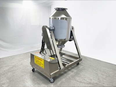 200L Dry Powder Metal Powder Blender Drum Tank Mixer 220v GH100