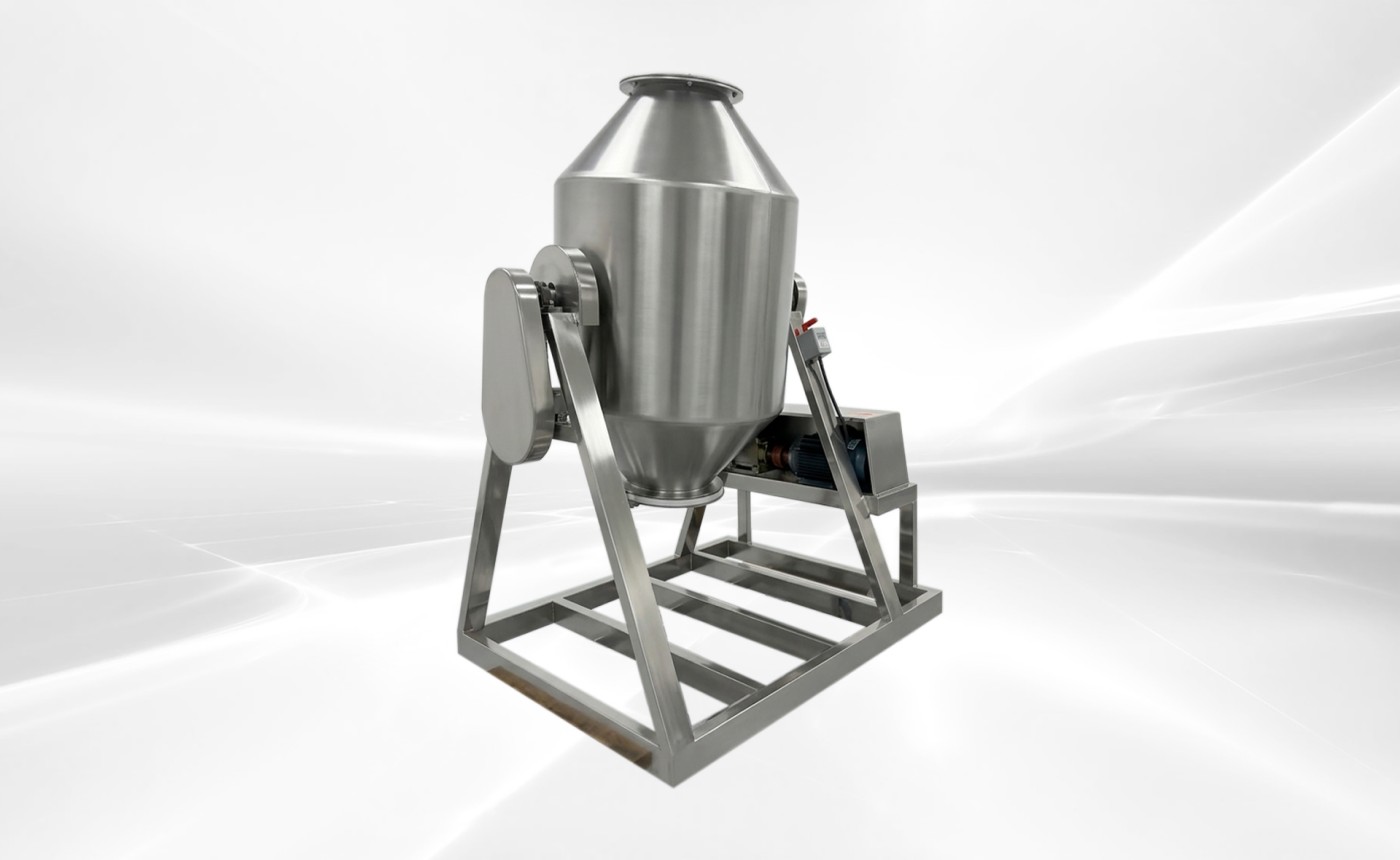 400L Dry Powder Metal Powder Blender Drum Tank Mixer 220v GH200