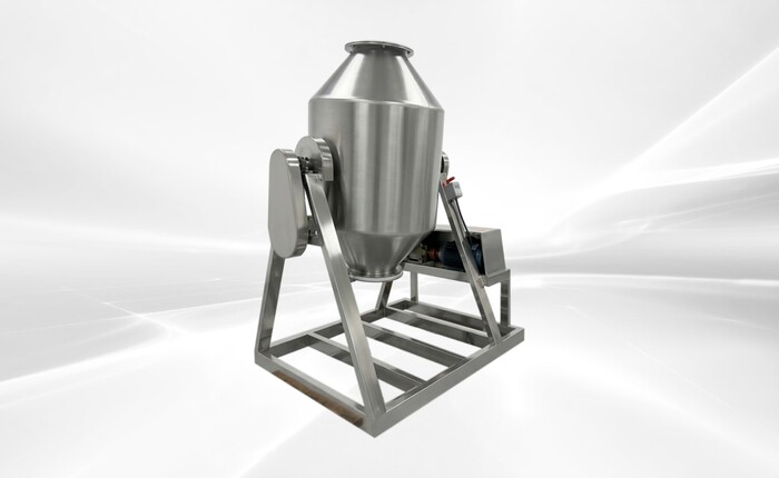 400L Dry Powder Metal Powder Blender Drum Tank Mixer 220v GH200