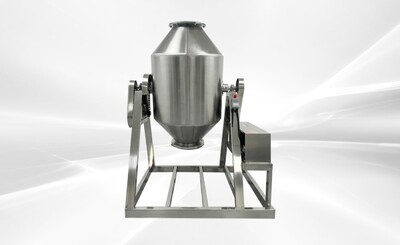 400L Dry Powder Metal Powder Blender Drum Tank Mixer 220v GH200