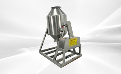 400L Dry Powder Metal Powder Blender Drum Tank Mixer 220v GH200