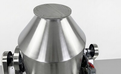 400L Dry Powder Metal Powder Blender Drum Tank Mixer 220v GH200