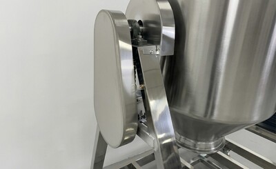 400L Dry Powder Metal Powder Blender Drum Tank Mixer 220v GH200
