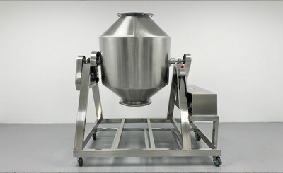 400L Dry Powder Metal Powder Blender Drum Tank Mixer 220v GH200