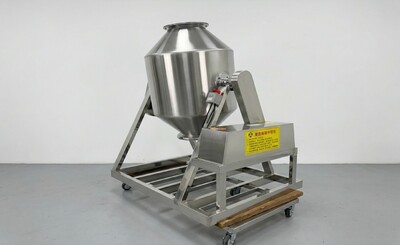 400L Dry Powder Metal Powder Blender Drum Tank Mixer 220v GH200