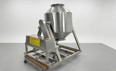 400L Dry Powder Metal Powder Blender Drum Tank Mixer 220v GH200