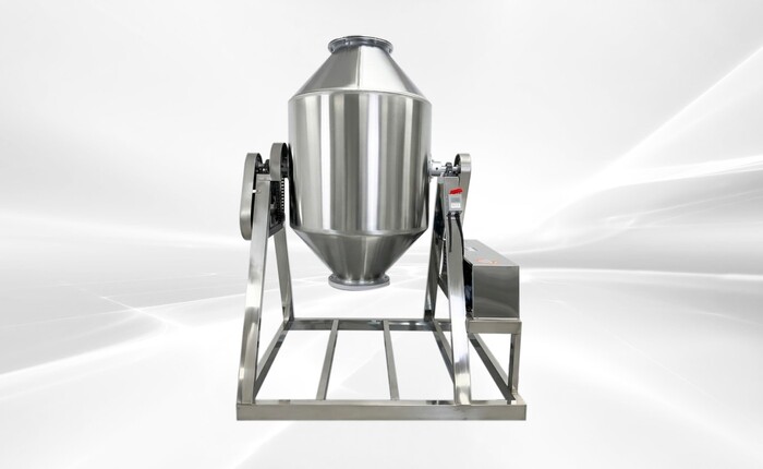 600L Dry Powder Metal Powder Blender Drum Tank Mixer 220v GH300