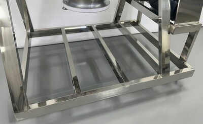 600L Dry Powder Metal Powder Blender Drum Tank Mixer 220v GH300