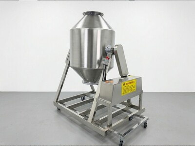 600L Dry Powder Metal Powder Blender Drum Tank Mixer 220v GH300