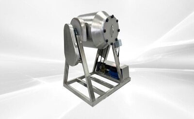 100L Dry Powder Metal Powder Blender Drum Tank Mixer 110v HY2-15