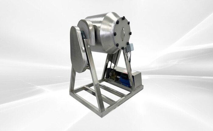 100L Dry Powder Metal Powder Blender Drum Tank Mixer 110v HY2-15