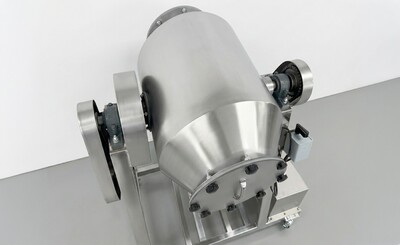 100L Dry Powder Metal Powder Blender Drum Tank Mixer 110v HY2-15