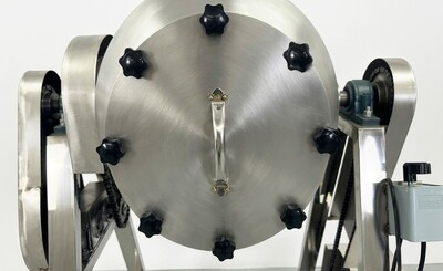 100L Dry Powder Metal Powder Blender Drum Tank Mixer 110v HY2-15