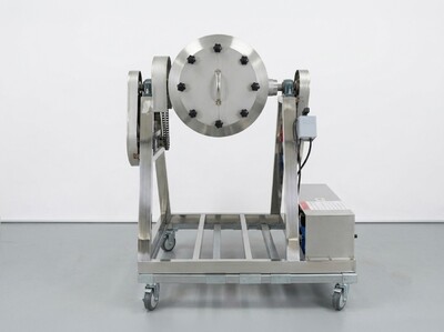 100L Dry Powder Metal Powder Blender Drum Tank Mixer 110v HY2-15