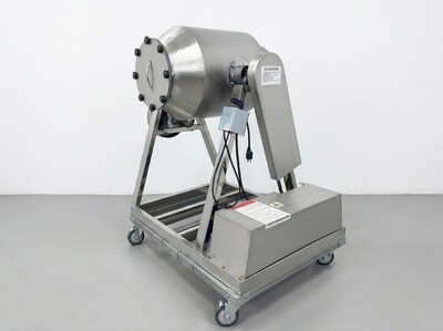 100L Dry Powder Metal Powder Blender Drum Tank Mixer 110v HY2-15