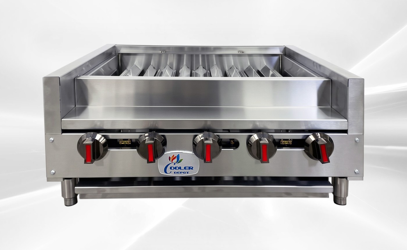 NSF 30 ins Gas Kabab Broiler ECB-30KBS
