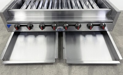 NSF 48 ins Gas Kabab Broiler ECB-48KBS