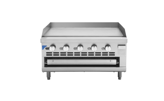 NSF 36 Ins Commercial Gas Raised Griddle Broiler Combo GS36LTH