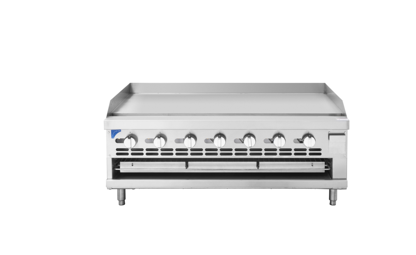 NSF 48 Ins Commercial Gas Raised Griddle Broiler Combor GS48LTH