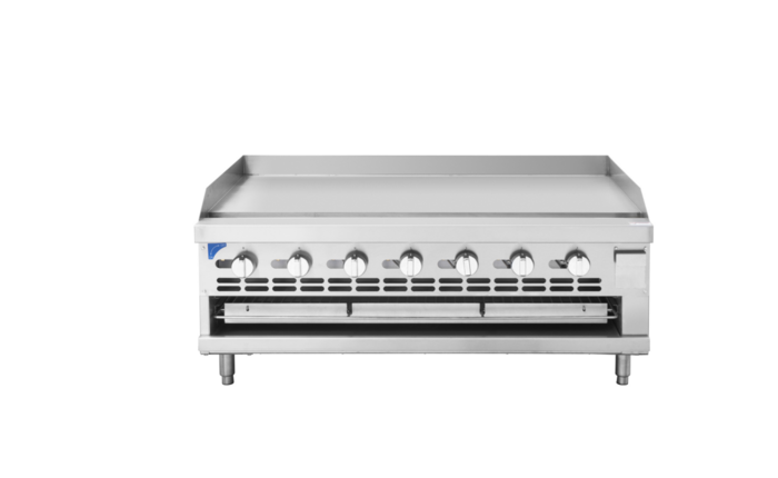 NSF 48 Ins Commercial Gas Raised Griddle Broiler Combor GS48LTH