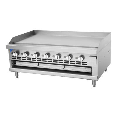 NSF 48 Ins Commercial Gas Raised Griddle Broiler Combor GS48LTH