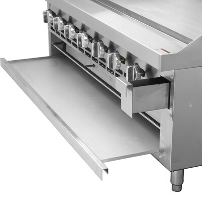 NSF 48 Ins Commercial Gas Raised Griddle Broiler Combor GS48LTH