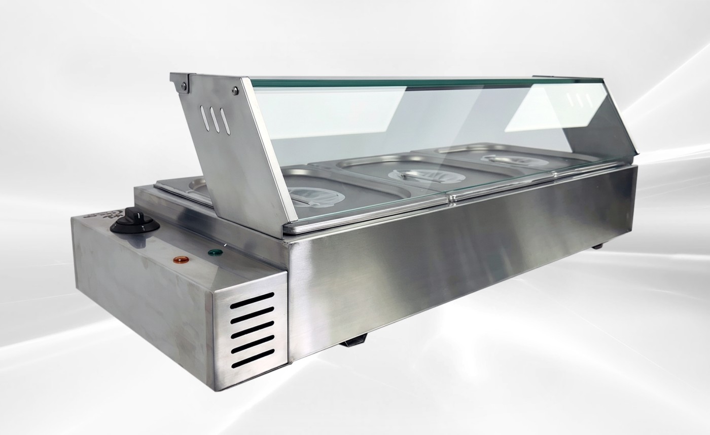 NSF Countertop Electric Food Warmer 3 Wells BM123