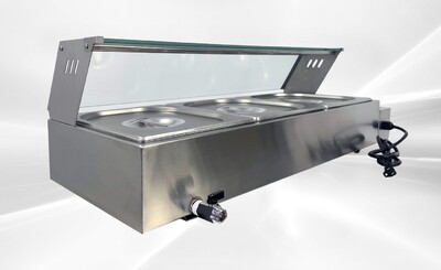 NSF Countertop Electric Food Warmer 3 Wells BM123