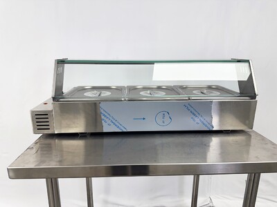 NSF Countertop Electric Food Warmer 3 Wells BM123