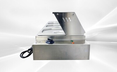 NSF Countertop Electric Food Warmer 4 Wells BM124
