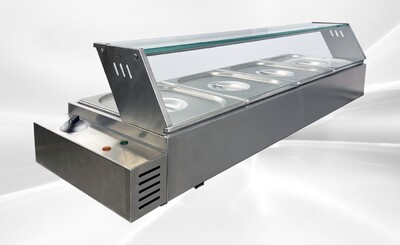 NSF Countertop Electric Food Warmer 4 Wells BM124