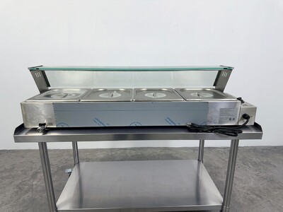 NSF Countertop Electric Food Warmer 4 Wells BM124