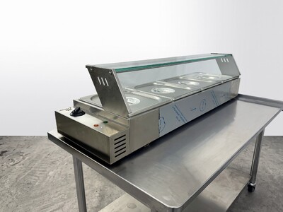 NSF Countertop Electric Food Warmer 4 Wells BM124