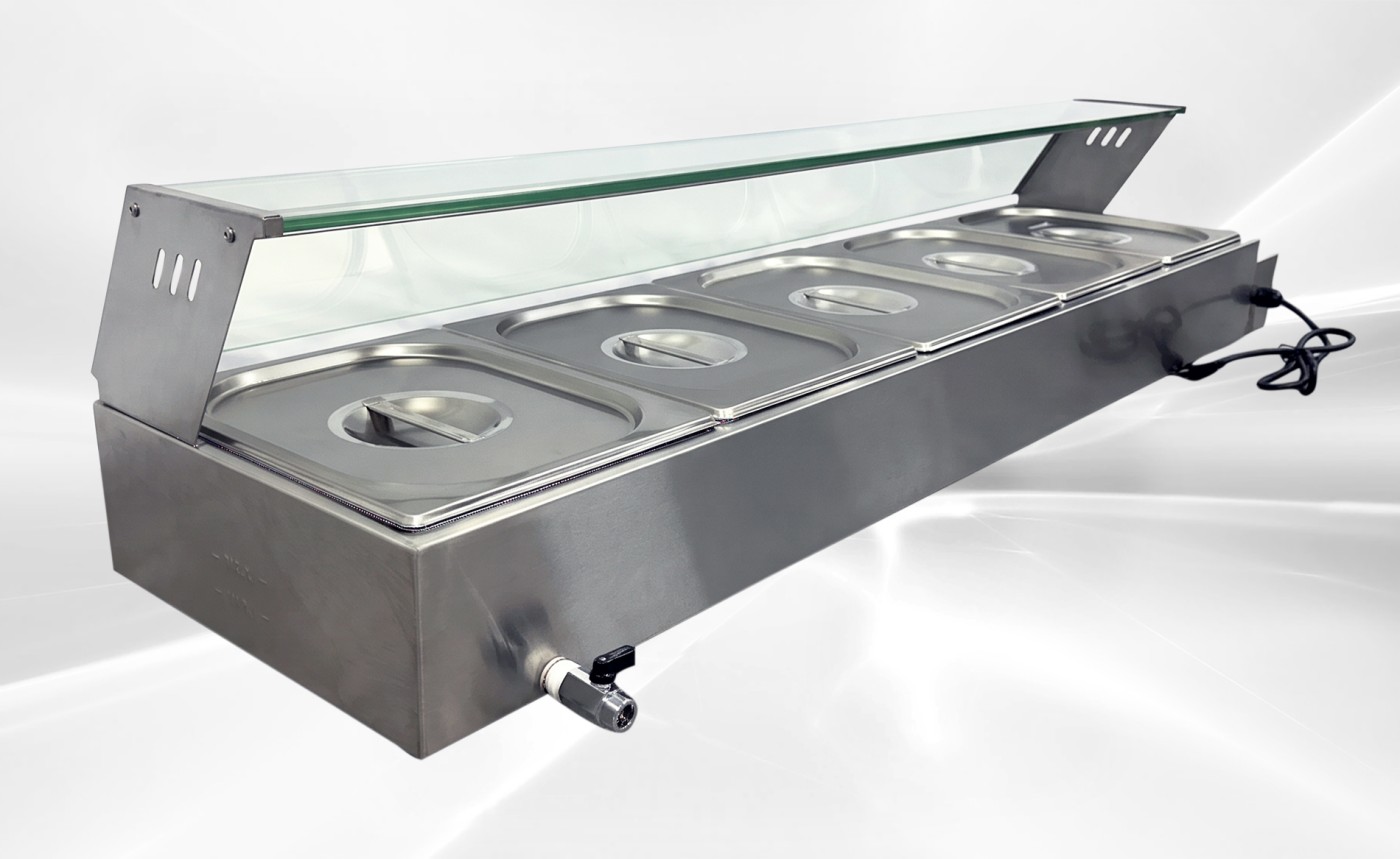 NSF Countertop Electric Food Warmer 5 Wells BM125