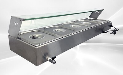 NSF Countertop Electric Food Warmer 5 Wells BM125