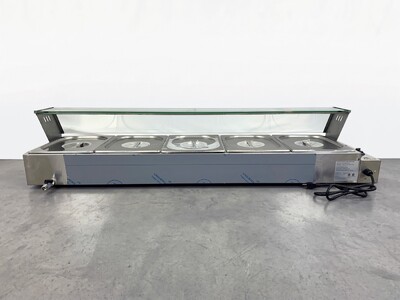 NSF Countertop Electric Food Warmer 5 Wells BM125