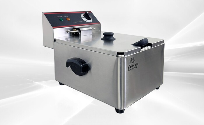 NSF  10 lbs 1-Tank Electric Deep Fryer 120V DF101