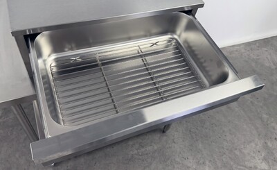 NSF Stainless Steel One Drawer Bun Warmer DW1M