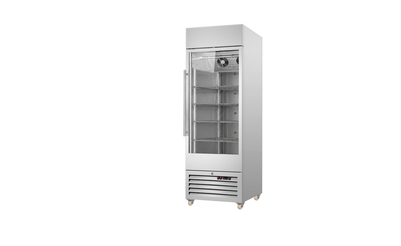 NSF 27 ins S S Meat  Dry Aging Curing Cabinet Case C-27RGN