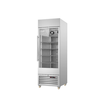 NSF 27 ins S S Meat  Dry Aging Curing Cabinet Case C-27RGN