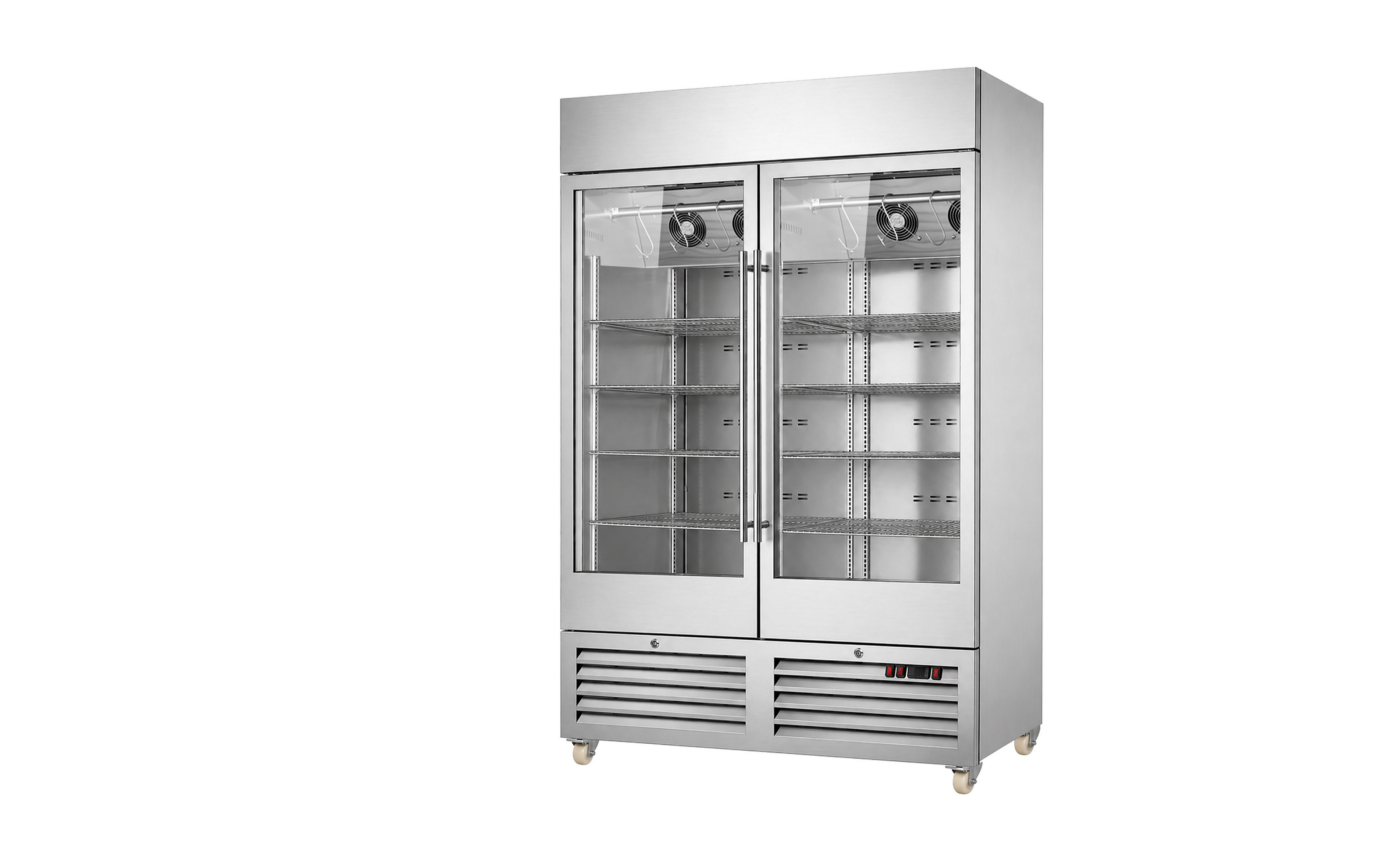 NSF 54 ins Meat Dry Aging Curing Cabinet Case C-54RGN